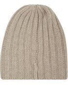 Hawick Corsa Moondust Wide Rib Cashmere Hat - Lyst