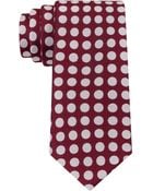 Tommy Hilfiger Red Holiday Dot Slim Tie - Lyst
