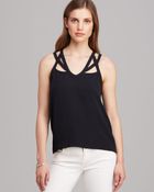 Diane von Furstenberg Top Jessie Cutout - Lyst