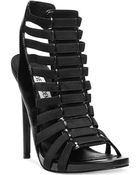 Steve Madden Stretche Caged Sandals - Lyst