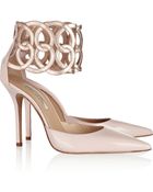 Oscar de la Renta Attama Patentleather Pumps - Lyst