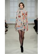 Temperley London Toledo Fitted Tulle Dress - Lyst