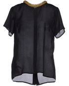 Stefanel Blouse - Lyst