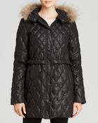 Andrew Marc Ava Quilted Parka - Lyst