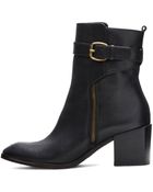 Pour La Victoire Fabian Leather Ankle Boot - Lyst