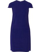 Antonio Berardi Stretch-Crepe Mini Dress - Lyst