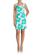 Shoshanna Francesca Floral-Print Dress - Lyst
