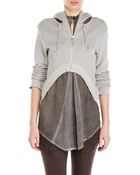 Silent - Damir Doma Tusir Cropped Hoodie - Lyst