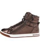 MICHAEL Michael Kors Glam Studded Hi Top - Lyst