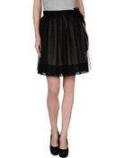 Redvalentino Knee Length Skirt - Lyst