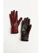 Urban Outfitters Moto Two-Tone Leather Glove - Lyst