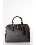 Tory Burch Robinson Triple Zip Bag - Lyst