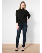 Violeta By Mango Slim-Fit Colchi Jeans - Lyst