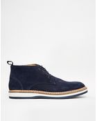 Soulland Suede Short Boots - Lyst
