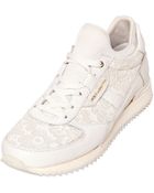Dolce & Gabbana 20Mm Calfskin & Lace Sneakers - Lyst