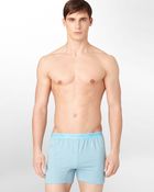 Calvin Klein Hand Plaid Knit Slim Fit Boxers - Lyst