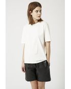 Topshop Ultimate Cotton Tee By Boutique - Lyst