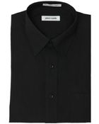 Pierre Cardin Black Regular Fit Open Pocket Dress Shirt - Lyst