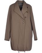 Brunello Cucinelli Coat - Lyst