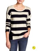 Banana Republic Factory Colorblock Sweater - Lyst