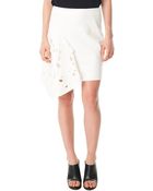 Tibi Blossom Cut Out Skirt - Lyst