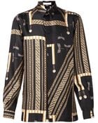 Versace Dragonfly Shirt - Lyst