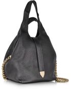 Jil Sander Leather String Sack - Lyst
