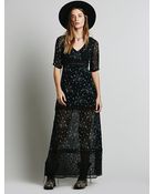 Free People Womens Romance Maxi - Lyst