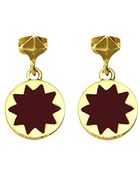 House Of Harlow 1960 Jewelry Sunburst Drop Earrings - Lyst