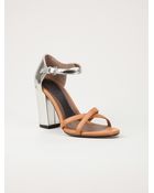 Marni Two Tone Sandal - Lyst