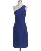 J.Crew Cassie Dress In Slub Silk - Lyst