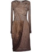 Roberta Scarpa Knee-Length Dress - Lyst