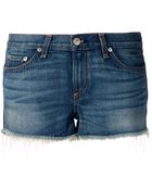 Rag & Bone Cutoff Shorts - Lyst