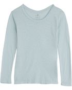 Velvet Cotton Top - Lyst