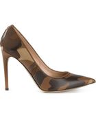 Valentino Camouflage Pumps - Lyst