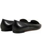 Alexander McQueen Metallic Cap Loafer - Lyst