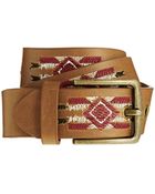 Asos Geotribal Pattern Waist Belt - Lyst