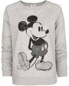 Mango Mickey Sweatshirt - Lyst