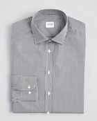 Armani Micro Gingham Dress Shirt - Regular Fit - Lyst
