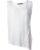 Kai Aakmann Asymmetric Hem Tank - Lyst