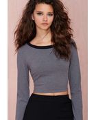 Nasty Gal Elicia Crop Knit - Lyst