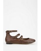 Urban Outfitters Betsey Johnson Blissful Buckle Flat - Lyst