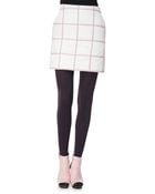 3.1 Phillip Lim Grid Miniskirt - Lyst
