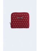 Zadig & Voltaire Mini Zv Studs Wallet - Lyst