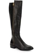 Elliott Lucca Rozalind Tall Leather Boots/Black - Lyst