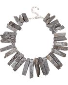 Kenneth Jay Lane Agate Necklace - Lyst