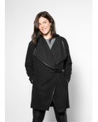 Violeta By Mango Waterfall Wool-Blend Coat - Lyst