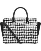 Michael Kors Michael Selma Large Top Zip Satchel - Lyst