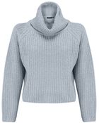 Brave Soul Grey Mohair-Esque Roll Neck - Lyst