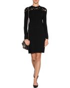 Valentino Cocktail Dress With Butterfly Cutouts - Lyst